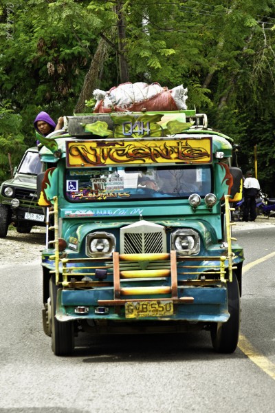 One of Cebu's colourful "jeepneys". Photo (CC) BY-NC-ND by Charles Van den Broek